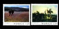 NORWAY/NORGE - 1977  PAINTINGS  SET  MINT NH - Nuovi