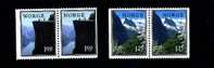 NORWAY/NORGE - 1976  LANDSCAPES PAIRS  MINT NH - Ungebraucht
