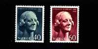 NORWAY/NORGE - 1967  J. DYBWARD  SET  MINT NH - Unused Stamps