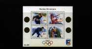 NORWAY/NORGE - 1990  WINTER OLYMPIC GAMES  MS  MINT NH - Blocchi & Foglietti