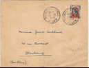 N604 - Enveloppe ALGER - MAISON CARREE - Février 1950 - Au Verso Expéditeur "ECOLE D´AGRICULTURE" - - Cartas & Documentos
