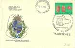 FDC URUGUAY 1982 - Prehistoria