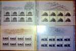 2004-13 CHINA WORLD HERITAGE- ANCIENT VILLAGES XIDI HONGCUN SHEETLET 4V - Blocks & Sheetlets