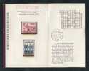 Folder Taiwan 1974 Military Academy Stamps Martial University Gun Chiang Kai-shek Horse CKS - Unused Stamps