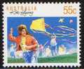 Australia 1989 Sports 55c Kite-flying MNH - Nuevos