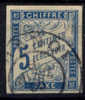 COLONIES GENERALES TAXE N° 18 Oblitéré "HANOI" - Strafportzegels