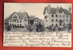 F1071 Institut Cornamusaz,Trey Près Payerne.Ecole Garçons.Précurseur.Cachets Trey + Haslen Glarus 1904.Renaud-Blanchard - Payerne