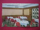 Clearwater Beach  Fl      Interior Pelican Restaurant  1951 Cancel  Linen - Clearwater