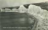 Britain United Kingdom - Birling Gap And Seven Sister, Near Eastbourne Real Photograph Early 1900s Postcard [P1723] - Eastbourne