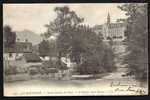 CPA PRECURSEUR- FRANCE- ST-LAURENT-DU-PONT (38)- L'HOPITAL ST-BRUNO EN 1900- ECLUSE DE LA SCIERIE A GAUCHE - Saint-Laurent-du-Pont