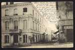 CPA PRECURSEUR- FRANCE- LA COTE-ST-ANDRÉ (38)- L'HOTEL DE VILLE EN TRES GROS PLAN EN 1900- COMMERCE - La Côte-Saint-André