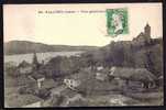 CPA  ANCIENNE- FRANCE- PALADRU (38)- VUE GENERALE DU VILLAGE EN GROS PLAN- EGLISE SUR LA HAUTEUR- - Paladru