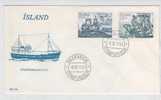 Iceland FDC Fishing Boats And Fishing 8-6-1983 - FDC