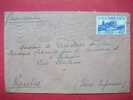 Tunisie. Lettre Avion Tunis 1947 Krag El Djem Ruines Romaines Cover. - Lettres & Documents