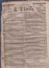 JOURNAL L´ETOILE 06 01 1827 - PORTUGAL - RUSSIE - BESANCON - ATHEISME DIDEROT - ETATS UNIS - DEPARTEMENTS - LONDRES - 1800 - 1849