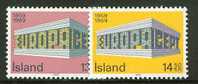 ICELAND  1969 EUROPA CEPT  MNH - 1969
