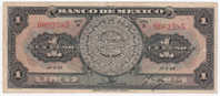 MEXICO 1 PESO 1945 P 38c  38 C - México