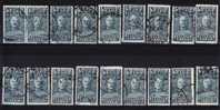 CONGO BELGE - OLD LOT  CANCELS 4 SCANS - Usati