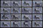 CONGO BELGE - OLD LOT  CANCELS  - 5 SCANS - Usados