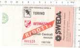 PO3412A  Biglietto PARTITA CALCIO - FIGC SERIE A - TORINO-INTERNAZIONALE 1987/88 - Altri & Non Classificati