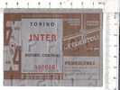 PO3424A  Biglietto PARTITA CALCIO - FIGC SERIE A - TORINO-INTER 1981/82 - Autres & Non Classés