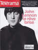 Télérama 3178 Décembre 2010 John Lenon Le Rève Brisé - Fernsehen