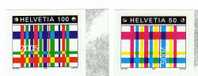 Switzerland / Two Colors System / Self Adhesive Stamps - Ongebruikt