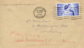 First Day Of Use / Silver Wedding / 26 Apr 1948 / Worthing - ....-1951 Pre Elizabeth II