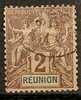 REUNION..1892.. PAIX ET COMMERCE..YVERT   N° :33...OBLITERE.*. - Used Stamps