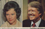 Etats-Unis-Carte Postale Circulee 1978-President Jimmy Carter,voici Son Epouse Rosalynn - Presidents