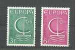 BELGIE  EUROPA ZEGELS  1966  ** - 1966