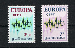 BELGIE  EUROPA ZEGELS  1972  ** - 1972
