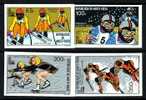 UPPER VOLTA  1980  MICHEL NO: 787 - 790  IMPERFORATED  MNH - Invierno 1980: Lake Placid