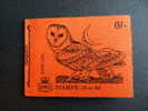 GREAT BRITAIN 1969  FEBRUARY    BOOKLET MNH ** SG QP46 BARN OWL        (BOXENG/015) - Markenheftchen