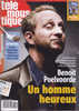 Télé Moustique 4429 Décembre 2010 Couverture Benoît Poelvoorde L´Homme Heureux ! - Television