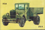 Russie-C.P. Circulee 1981-Camion ZIS-5-1934 - Transporter & LKW