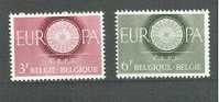 BELGIE  EUROPA ZEGELS  1960  ** - 1960