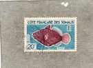 CÔTE Frse Des SOMALIS : Baliste  (Balistes Capriscus) - Poisson - Used Stamps