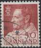 PIA - GROENLANDIA - 1963-68 : Serie Corrente : Re Federico IX - (Yv 46) - Used Stamps