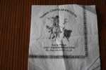 SERVIETTE EN PAPIER DU RESTAURANT EN CAMARGUE  MANADE CHAPELLE LE BRUGEAS MAS DE PERNES SAINT MARTIN DE CRAU 13310  TORO - Company Logo Napkins