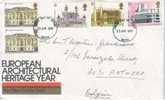Great-Britain - European Architectural Heritage Year - 1971-1980 Decimal Issues