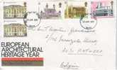 Great-Britain - European Architectural Heritage Year - 1971-1980 Decimale  Uitgaven