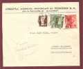 Commercial Cover. Romania Agricultural Credit Mortgage 1937 - Covers & Documents