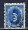 ET+ Ägypten 1923 Mi 88 Fuad - Used Stamps