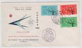 Turkey FDC 17-9-1962 EUROPA CEPT With Cachet - 1962