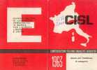 TESSERA SINDACATO CISL 1963- - Other & Unclassified