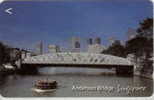 # SINGAPORE 197SIGA Anderson Bridge 10 Landis&gyr   Tres Bon Etat - Singapour