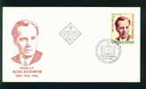 FDC 3380 Bulgaria 1985 / 5 Ciencias> Química Prof. Dr. Zlatarov Assen (1885-1936) - Cierre QUÍMICO LIBRO - Chimie