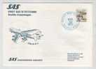 USA SAS First Flight B-747/combi Seattle - Copenhagen 12-3-1979 - Covers & Documents