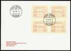 Suisse * ATM Type 8A * FDC 1990 - 4 Valeurs - Automatenmarken